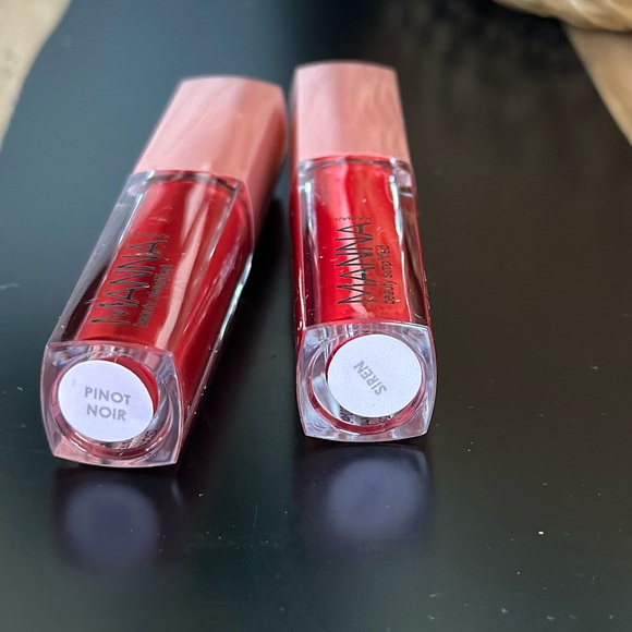 MANNA KADAR 2pc Lip Set; Pinot Noir & Siren Priming Gloss Stain $24 - Picture 3 of 6